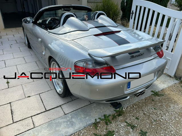 Largo rear wing spoiler for Porsche 986 Boxster by Jacquemond