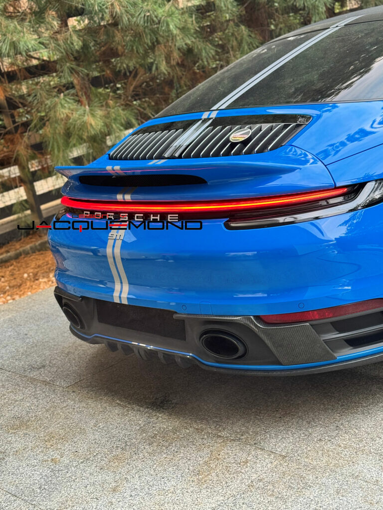 DuckTail rear spoiler for Porsche 992 coupe, convertible targa by Jacquemond