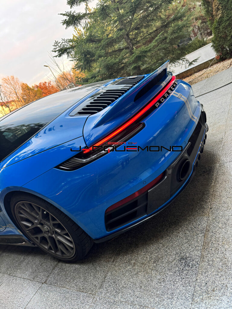 DuckTail rear spoiler for Porsche 992 coupe, convertible targa by Jacquemond