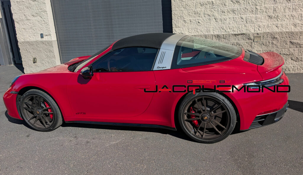 DuckTail rear spoiler for Porsche 992 Targa by Jacquemond