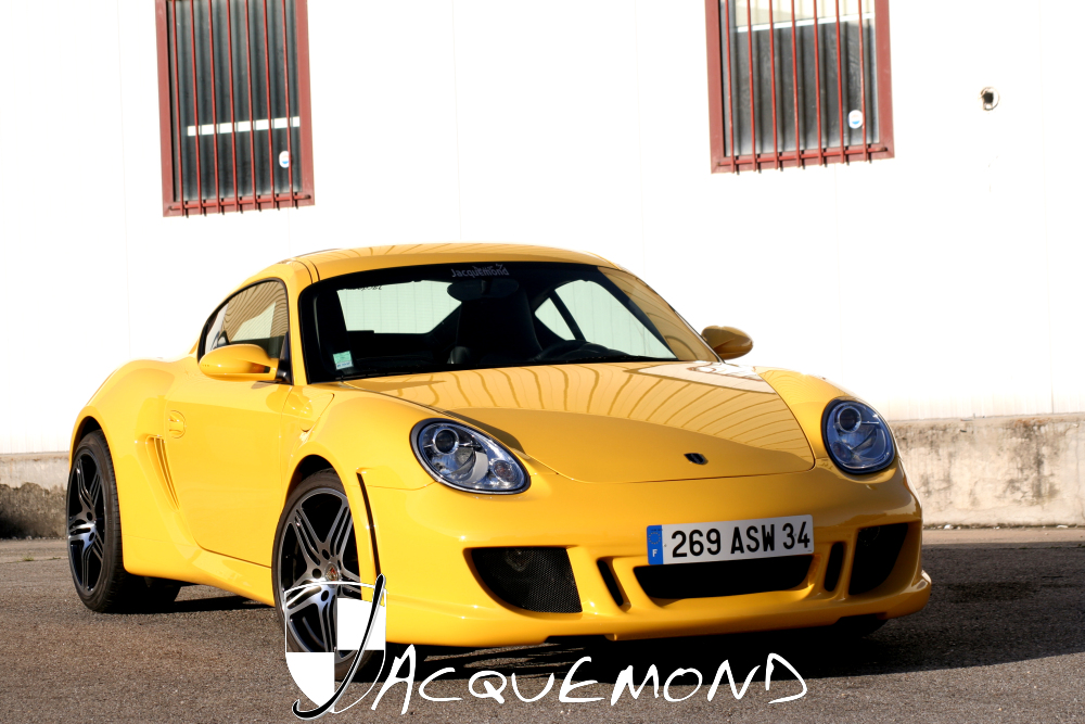 Jacquemond : programme de carrosserie large pour Porsche Cayman 987 ( kit )