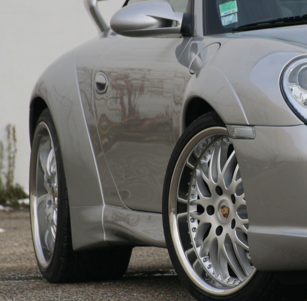 ailes arriere larges pour Porsche 996 par Jacquemond