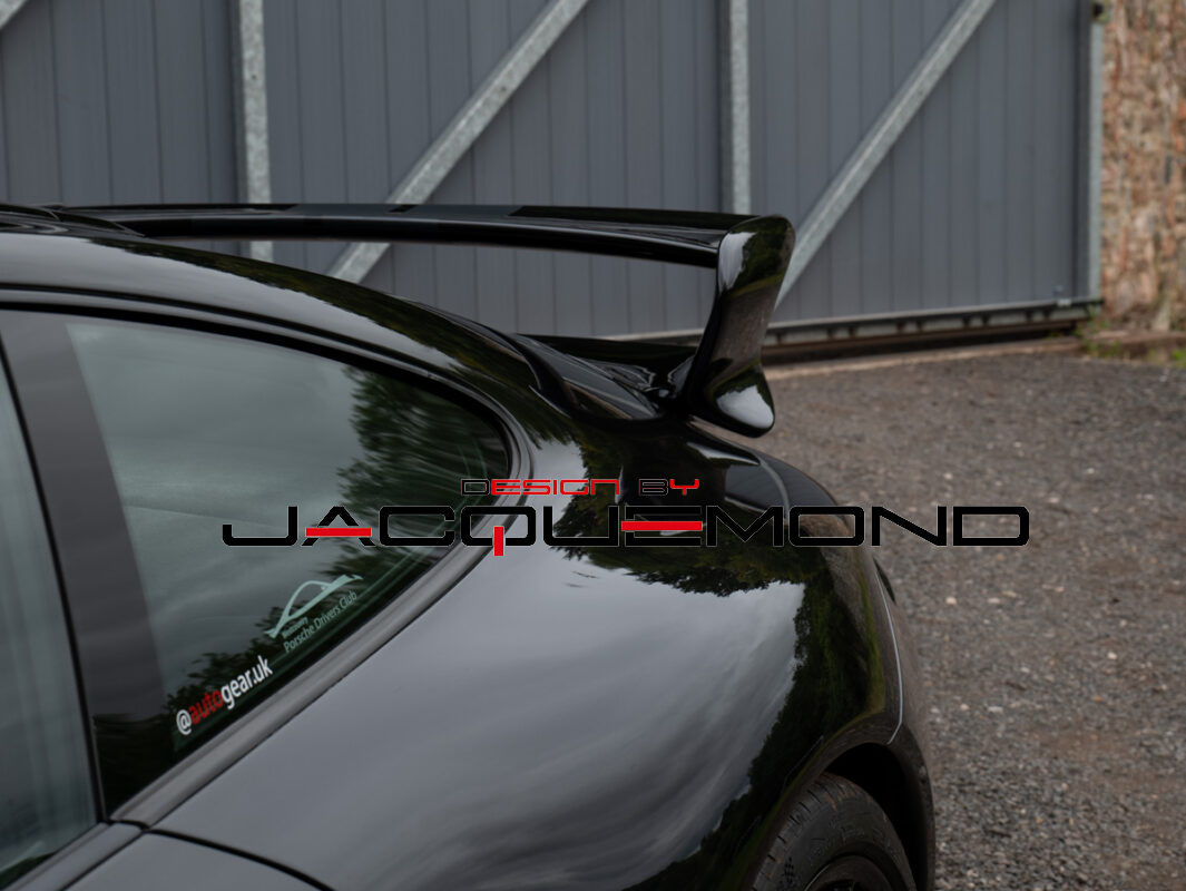 GT3 rear wing hood for Porsche 997 ( MK1 or MK2 ) by Jacquemond