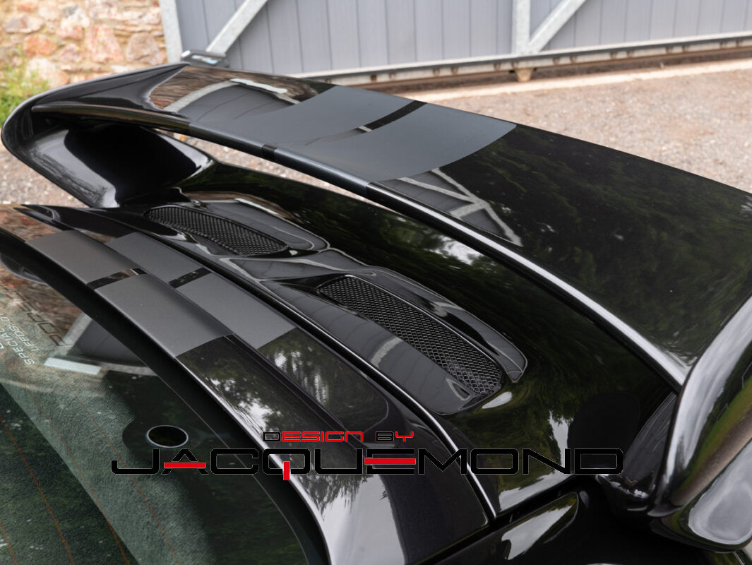 GT3 rear wing hood for Porsche 997 ( MK1 or MK2 ) by Jacquemond