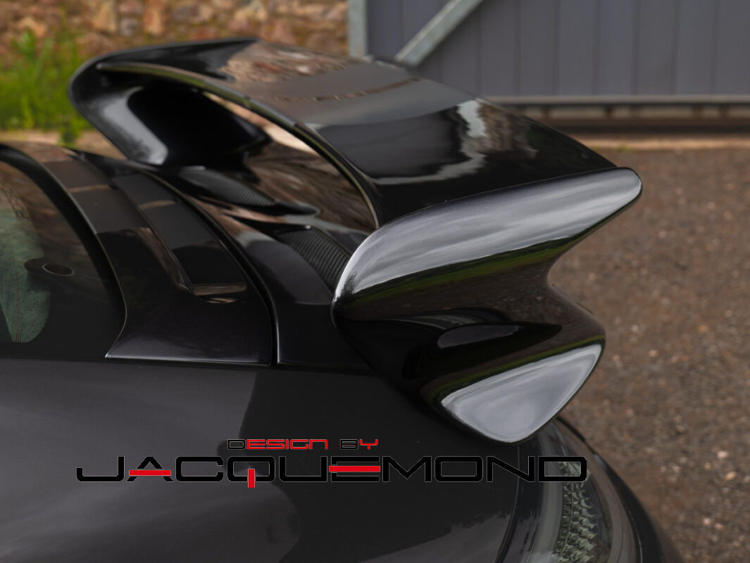 GT3 rear wing hood for Porsche 997 ( MK1 or MK2 ) by Jacquemond