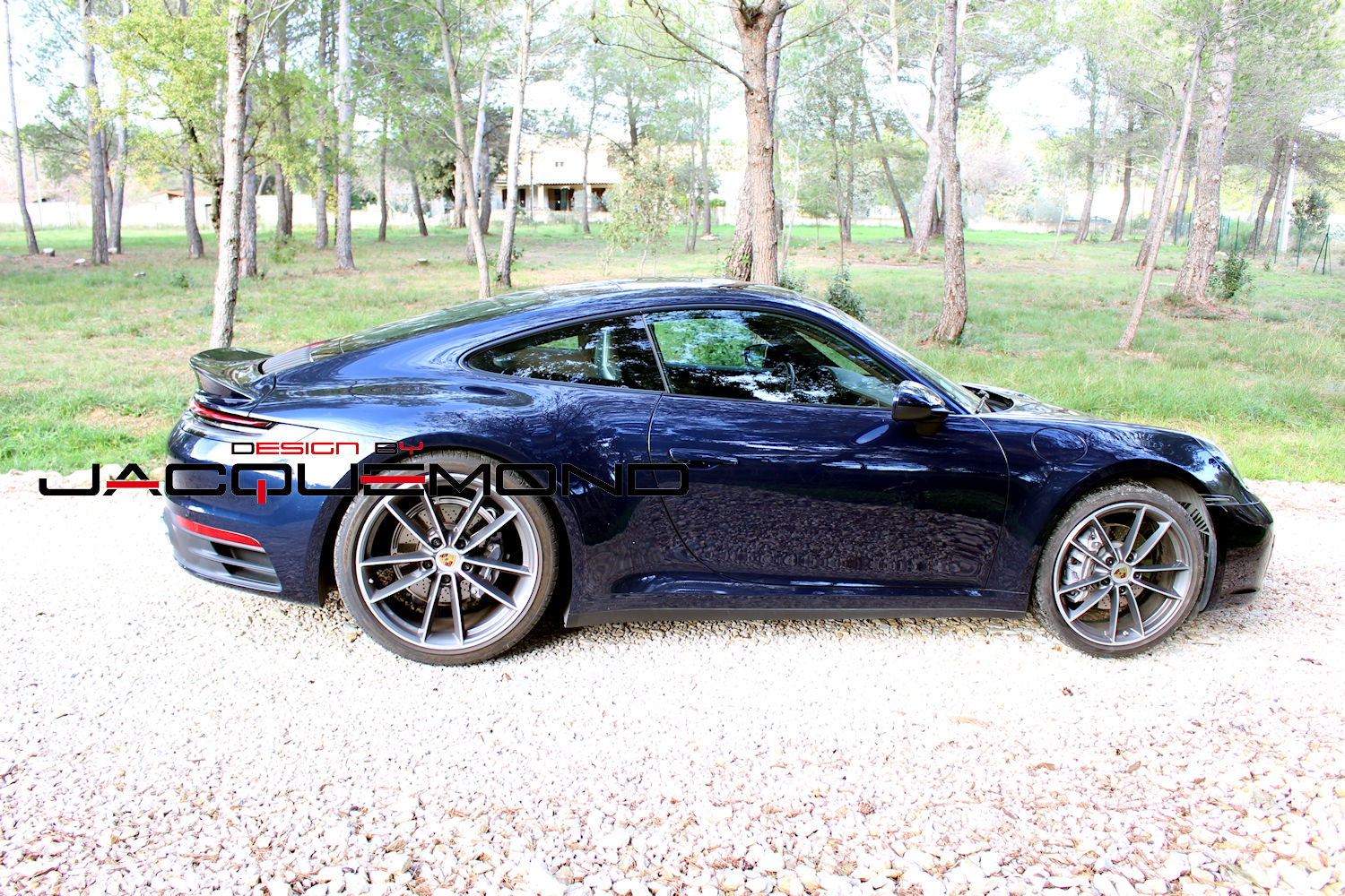 DuckTail rear spoiler for Porsche 992 coupe, convertible targa by Jacquemond