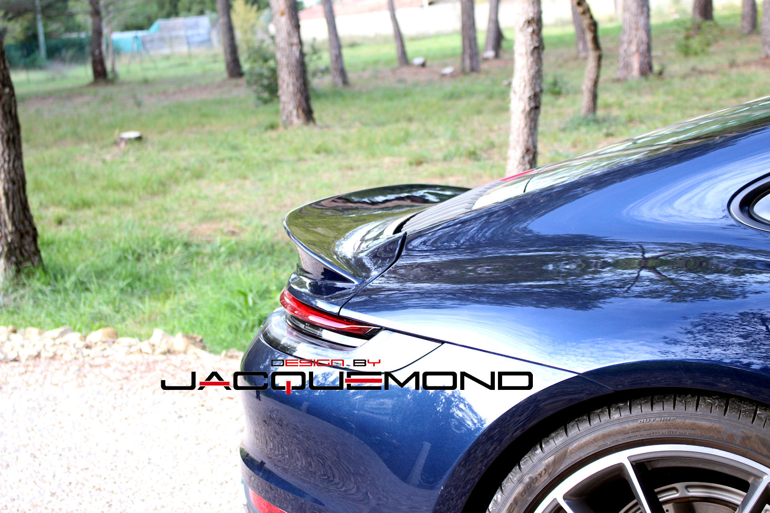 DuckTail rear spoiler for Porsche 992 coupe, convertible targa by Jacquemond