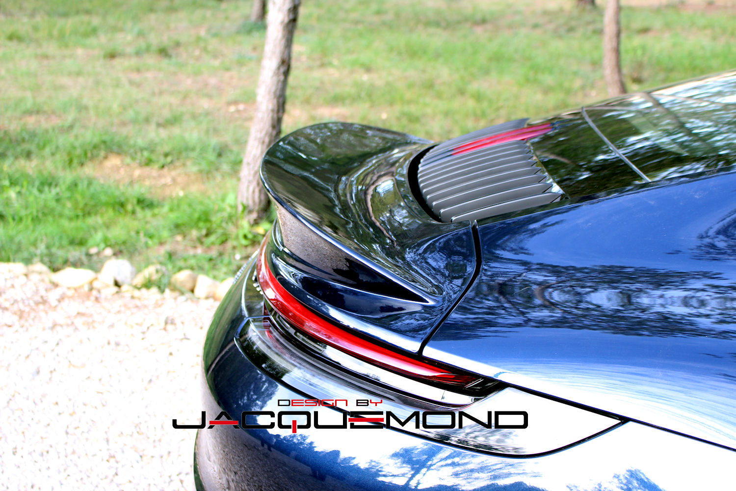 DuckTail rear spoiler for Porsche 992 coupe, convertible targa by Jacquemond