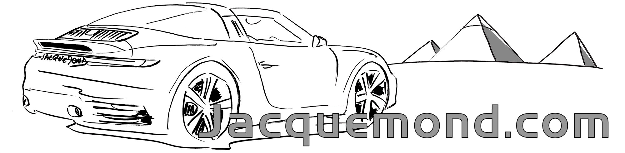 Jacquemond : aileron queue de canard pour Porsche 992 Targa et cabriolet