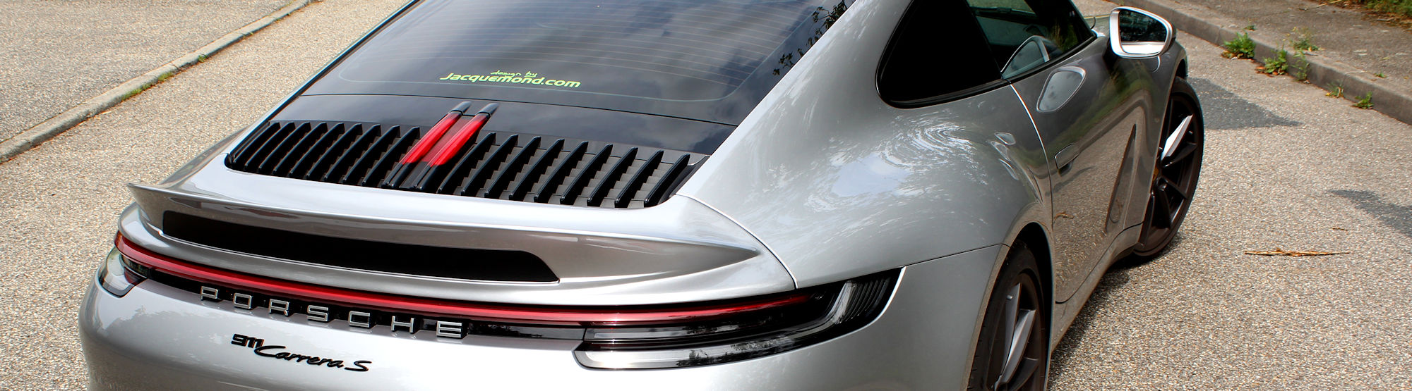 Aileron spoiler Queue de Canard pour Porsche 992 par Jacquemond