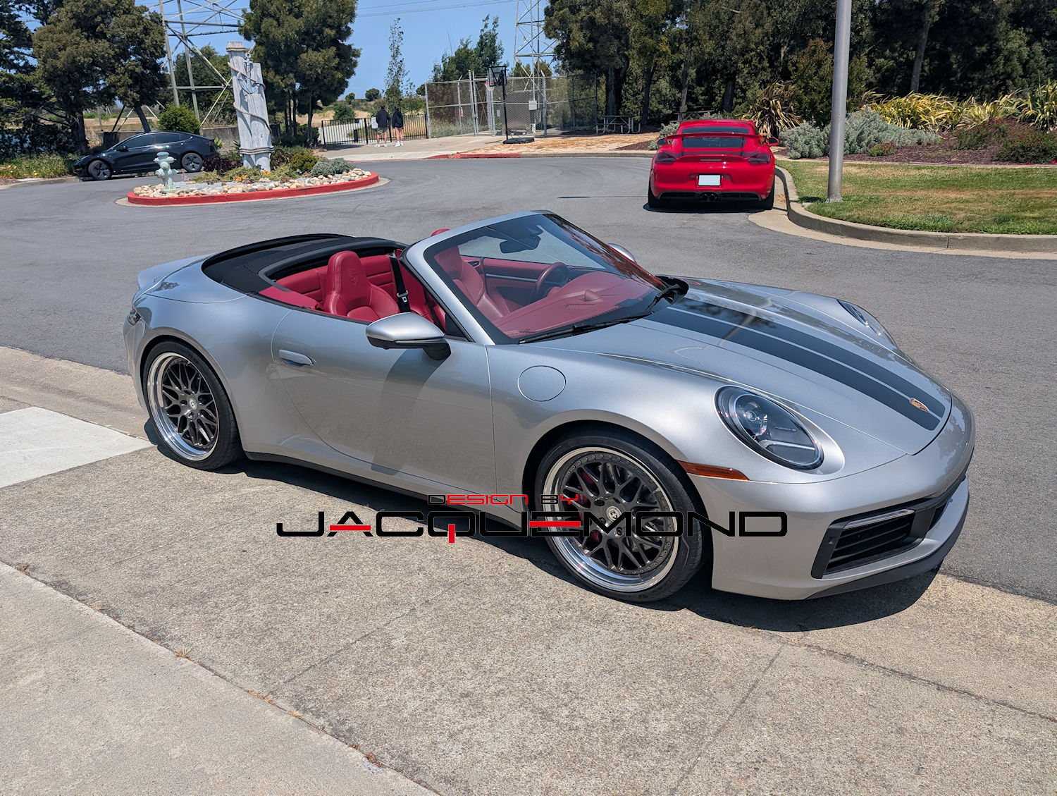 Queue de canard pour Porsche 992 Targa, cabriolet, coupe par Jacquemond