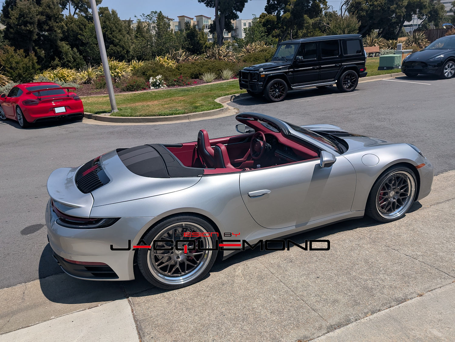 Queue de canard pour Porsche 992 Targa, cabriolet, coupe par Jacquemond