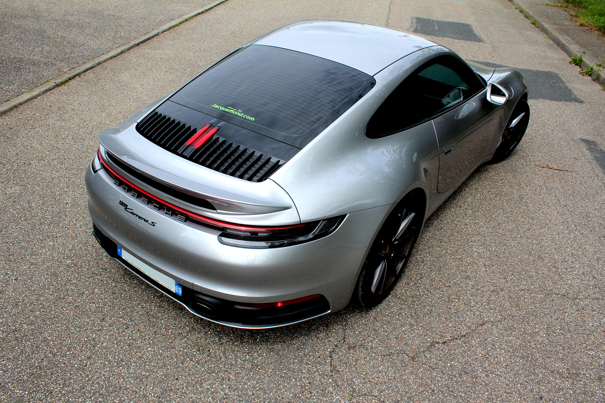 Queue de canard pour Porsche 992 Targa, cabriolet, coupe par Jacquemond