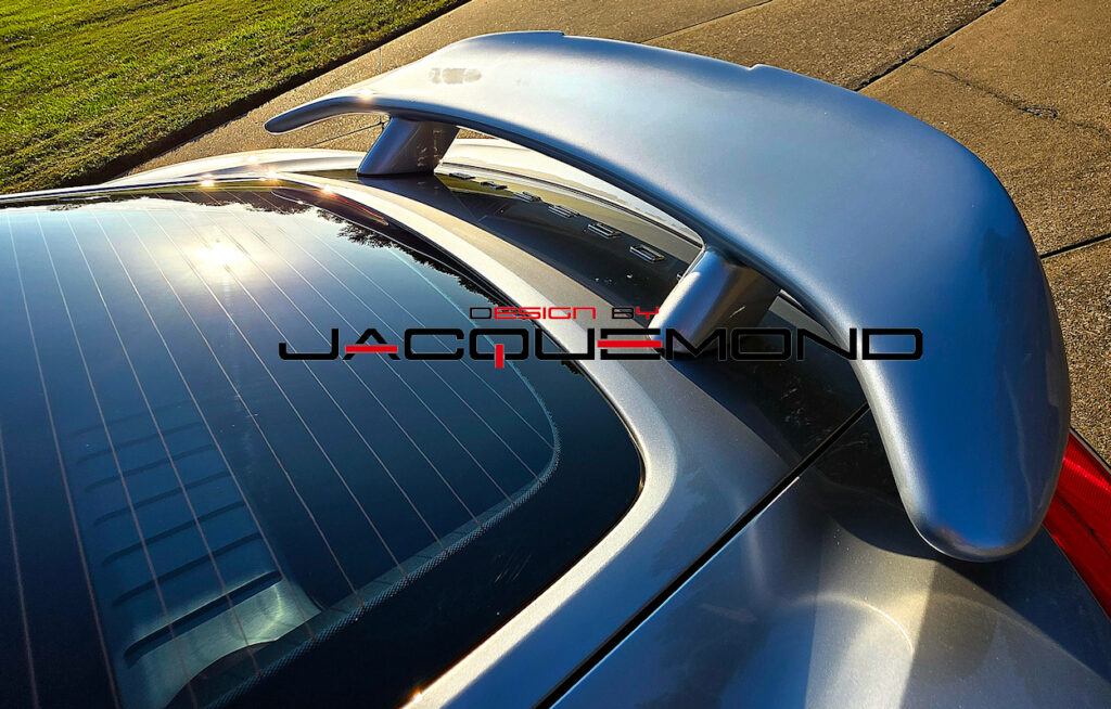 aileron arrière Robin pour Porsche 981 718 Cayman par Jacquemond