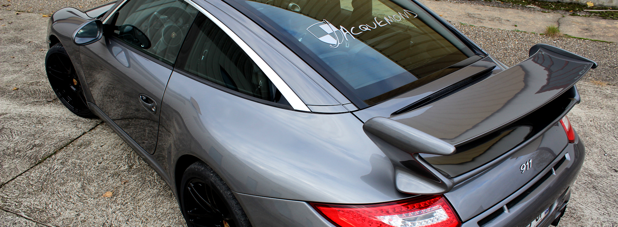 aileron 997 GT3 pour Porsche 997 Mk1/Mk2 par Jacquemond